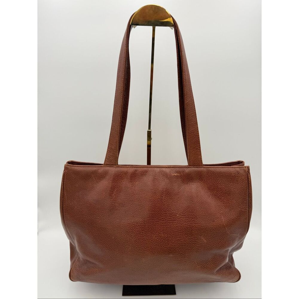 Talbots Leather Tote Bag